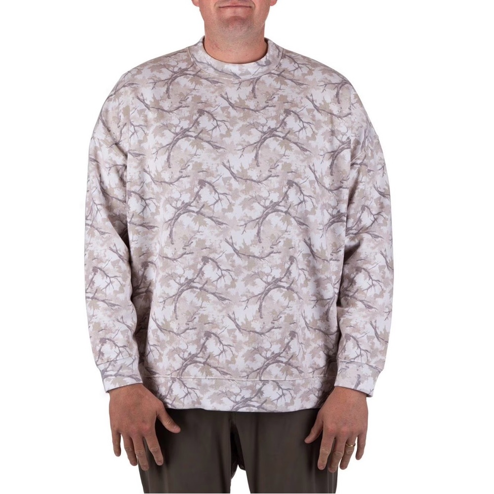 Camouflage Patterned Men's Sweater crewneck sweatshirt xxl
